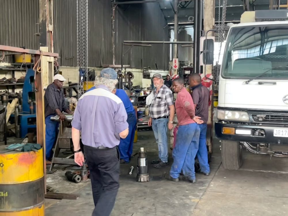 PG Drilling — workshop photo