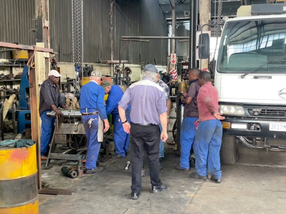 PG Drilling — workshop photo