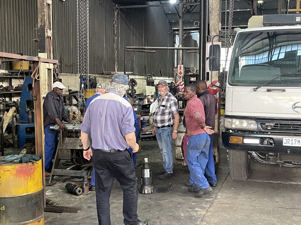 PG Drilling — workshop photo