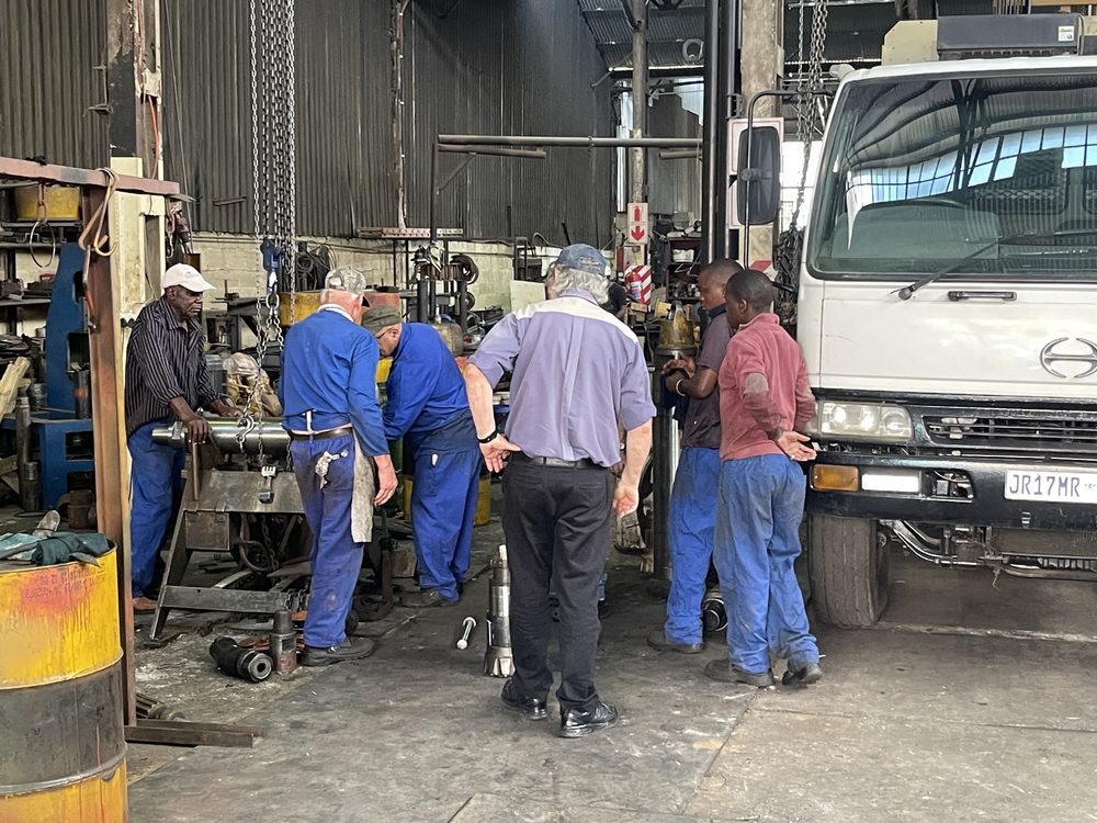 PG Drilling — workshop photo