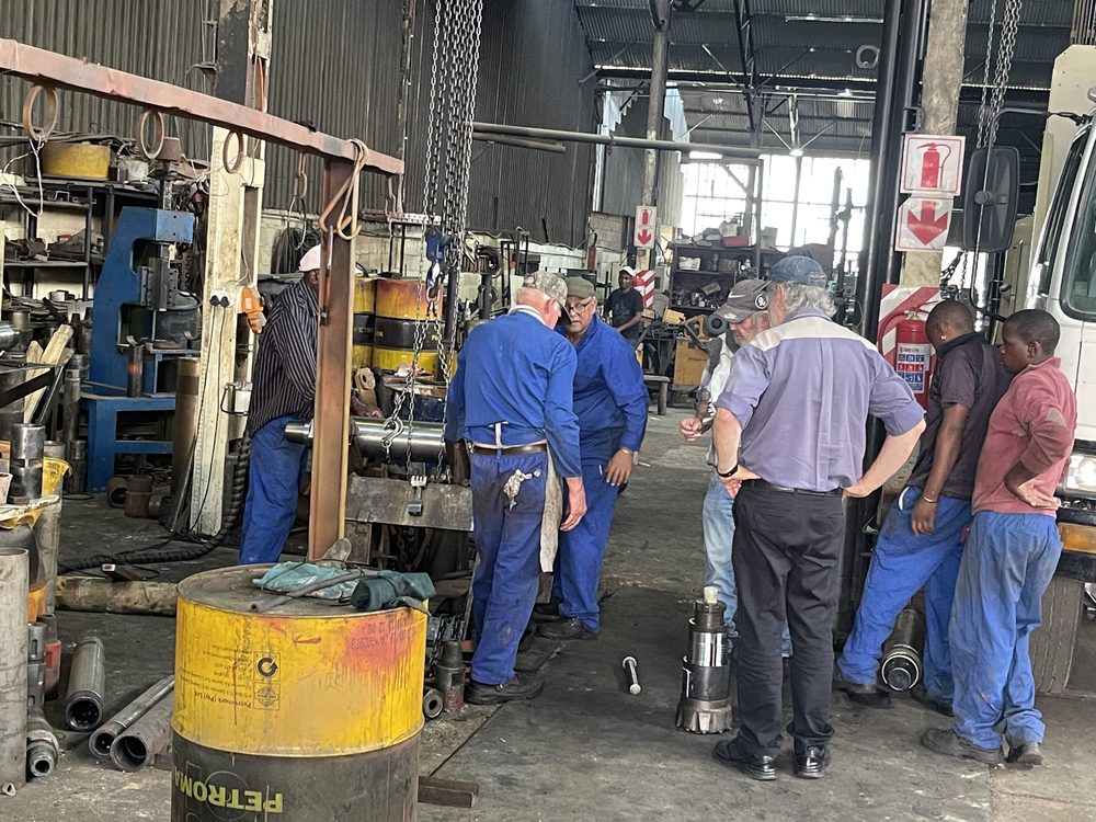PG Drilling — workshop photo